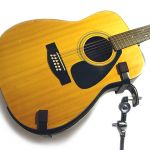 Felt-Lined Steel Brackets - Constructed from heavy-duty flat rolled 3/16" solid steel brackets keep your acoustic or electric guitar anchored and locked into position. Thick padded felt lines the front brackets completely preventing metal-to-guitar contact while the rear of the brackets house the felt-lined twist locks. Felt-Lined Steel Brackets- Acoustic and Electric Guitar Performance Stands